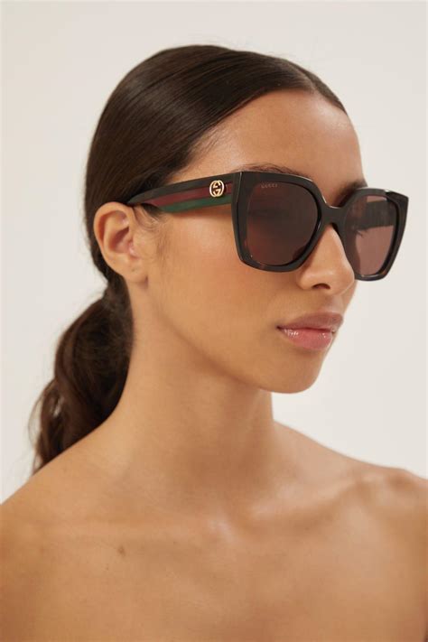 gucci havana rose eyeglasses|gucci overzi sunglasses.